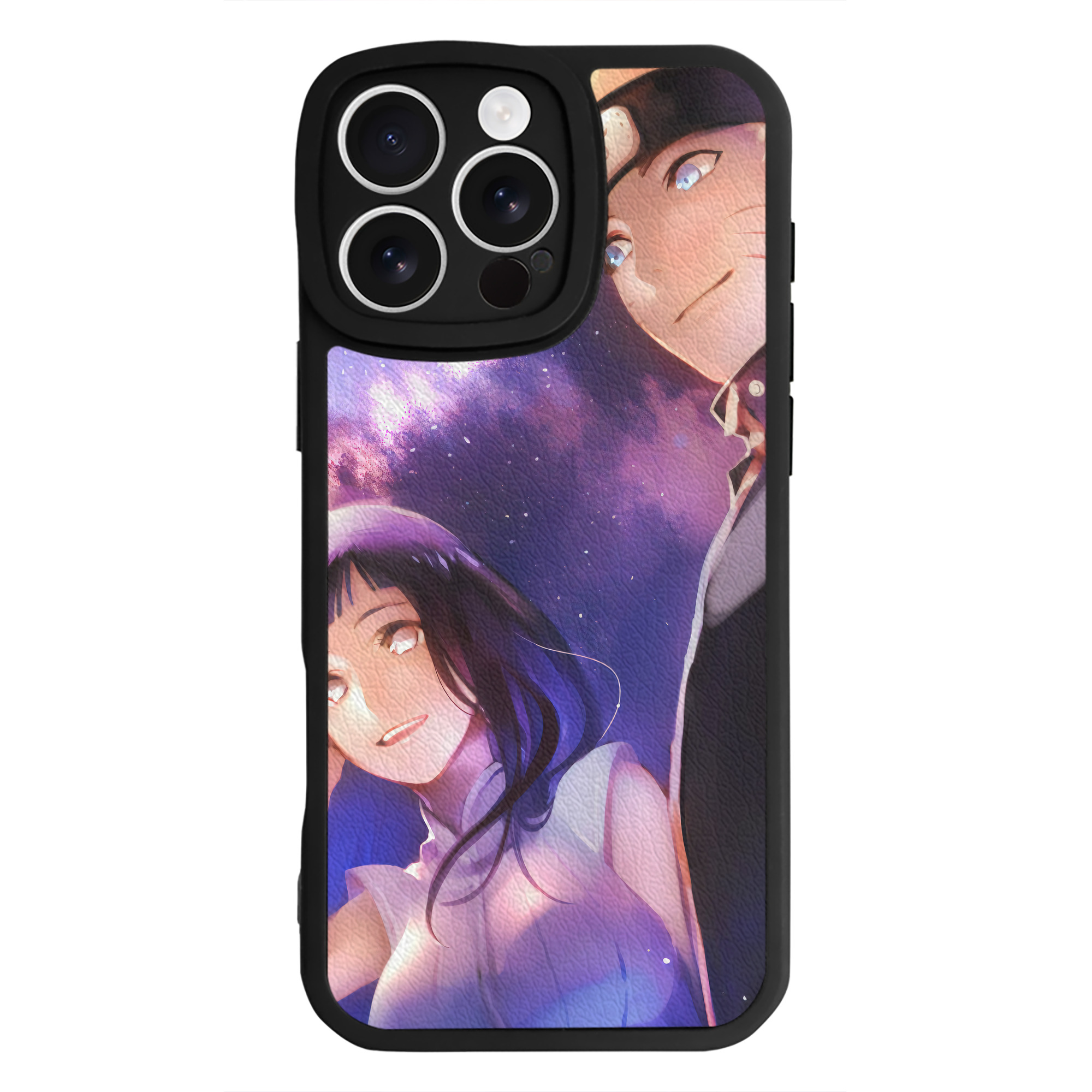 （画像用） NARUTO -ナルト- NARUTO -ナルト- 疾風伝 【iPhone 16シリーズ対応】シリコンスマホケース（レザー調） 材質：シリコン